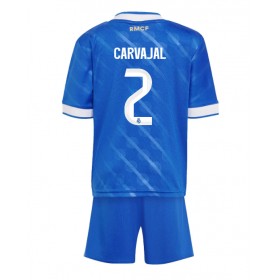Dětské fotbalový komplet Real Madrid Daniel Carvajal #2 Tretí košile 2025-26 Krátkým Rukávem